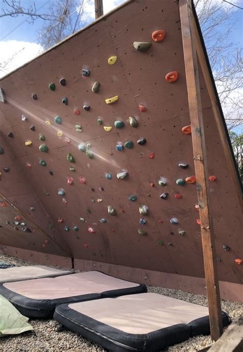 Building A Backyard Climbing Wall Steph Davis High Places