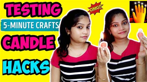 Testing Out Viral Candle Hacks By 5 Minute Crafts [tamil] Testing 5