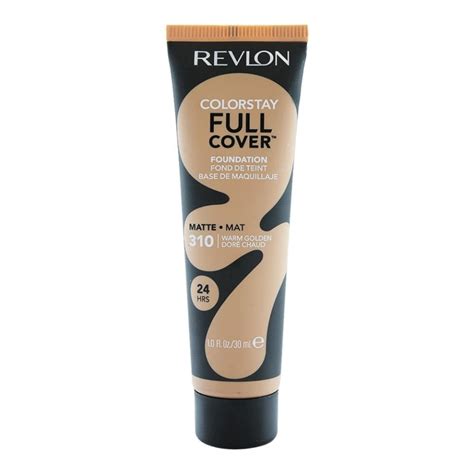 Maquillaje Líquido Revlon Colorstay Full Cover Matte 310 Warm Golden 30 Ml Walmart