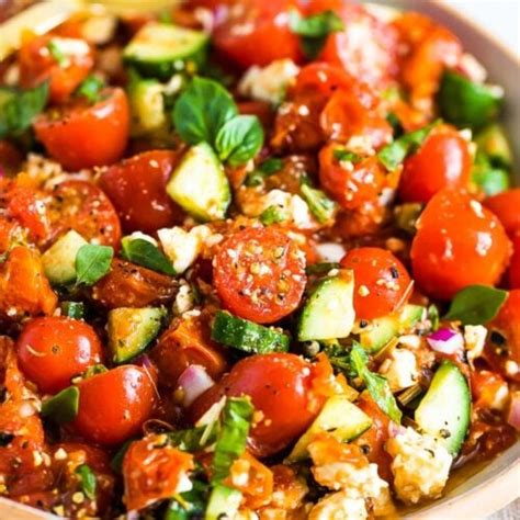 Roasted Tomato Salad Eating Bird Food