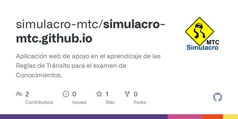 Github Simulacro Mtc Simulacro Mtc Github Io Aplicaci N Web De Apoyo