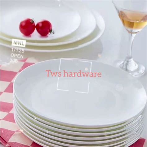 Melamine Dinner Plates Round Coupe Plate 10 Inch KFC Plate Suitable