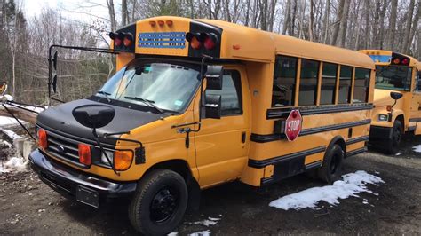 Tour Of Retired School Buses Youtube