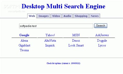 Desktop Multi Search Engine 12 Download Screenshots