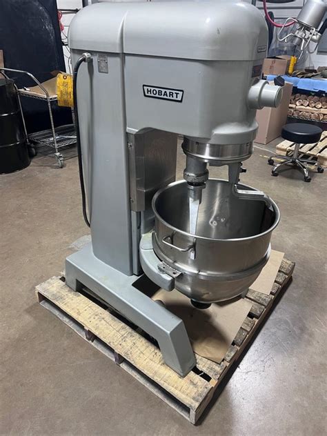 Used Hobart H 600T 60 Quart Stainless Steel Planetary Mixer