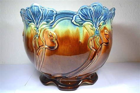 Ludwig Wessel Bonn Art Nouveau Glazed Earthenware Jardiniere Catawiki