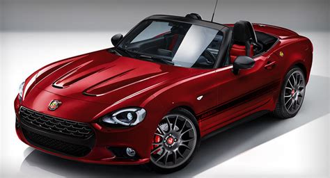 Abarth 124 Spider Will Use A Tuned 14l Turbo Racing Version To Enter