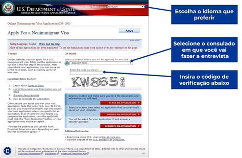 DS 160 Como preencher o formulário da forma correta Faustino Vistos