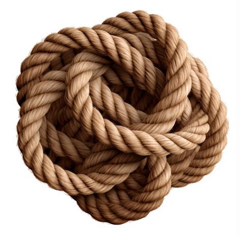 Premium AI Image | knotted rope image