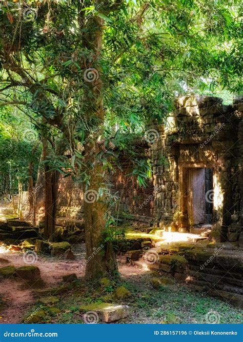 The Enigmatic Khmer Temples Hidden in Cambodia S Jungles Stock Photo