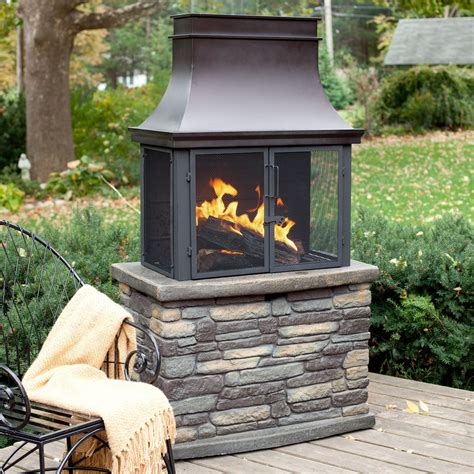 Outdoor Wood Fireplace Fireplace Guide By Chris