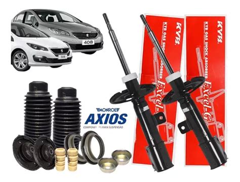 Kit Amortecedor Dianteiro Peugeot 308 408 Todos Completo