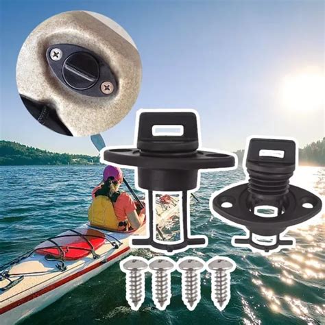 Ensemble De Bouchons De Drainage De Kayak Fiables Bouchons Avec Vis