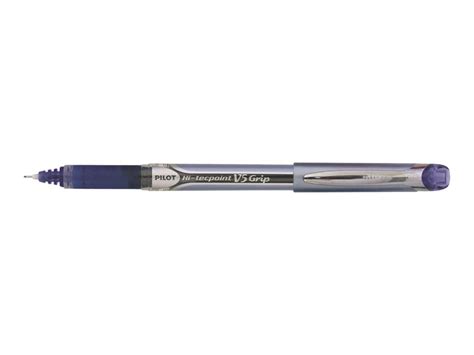 Pilot Hi Tecpoint V5 Grip Needletip Pen Extra Fine 0 5mm Blue Each Winc