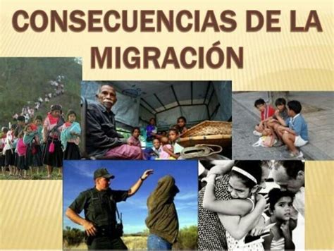 Dibuja Tres Consecuencias De Las Migraciones En El Salvador Brainly Lat