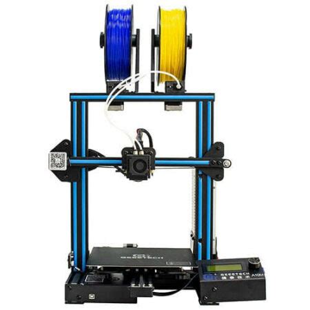 Geeetech A M Review Multicolor D Printer Color Mixing Dual Extruder