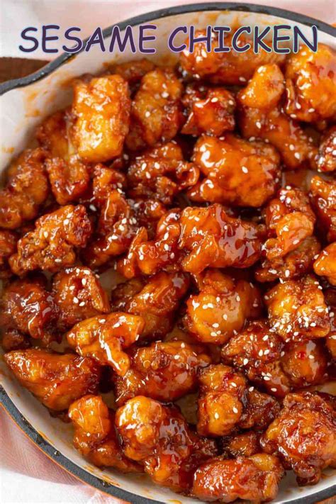 Sesame Chicken Recipes Note