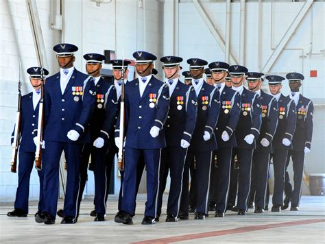 U.S. Air Force Honor Guard Drill Team performs for Dyess > Dyess Air ...