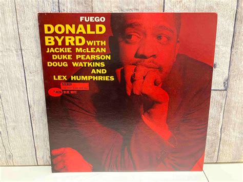 Lp Donald Byrd Fuego Rvg Us Blue Note Bst