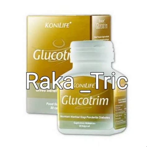 Jual Konilife Glucotrim Isi 30 Tablet Shopee Indonesia