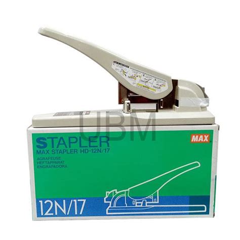 Stapler Max Hd 12n17 Original Stationeria