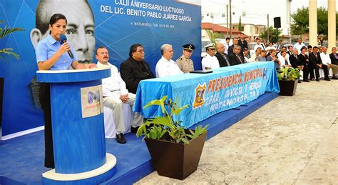 Encabeza Lety Salazar Conmemoración Del 142 Aniversario Luctuoso De Benito Juárez PeriÓdico