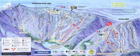 Snowshoe Basin Ski Area Trail Map