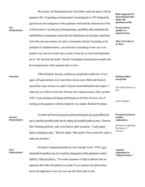 Annotating a Text — Hunter College