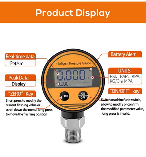 Buy Wholesale China Digital Pressure Gauge Negative Pressure Switch Controller Pressure Sensor