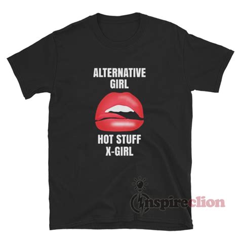 UP Hari Nef Sloane Alternative Girl Hot Stuff X Girl T Shirt