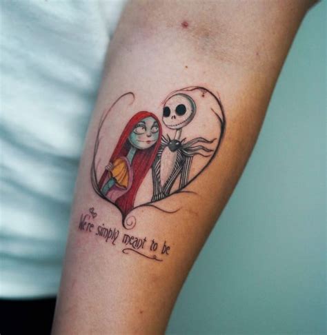 Nightmare Before Christmas Tattoos That Super Fans Love Christmas