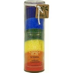 Aloha Bay 100 Vegetable Palm Wax Chakra Jar Candle Unscented Sri