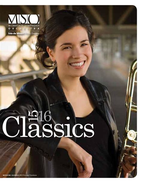 MSO 2015.16 Classics Season by Milwaukee Symphony Orchestra - Issuu