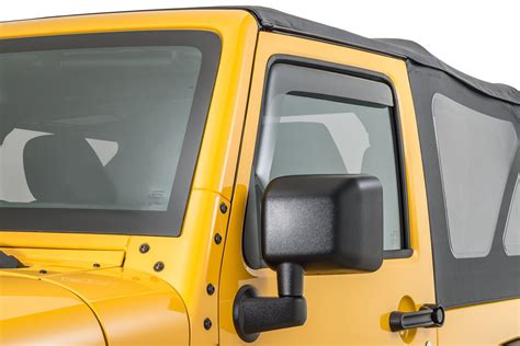 Jeep Wrangler Window Rain Guards