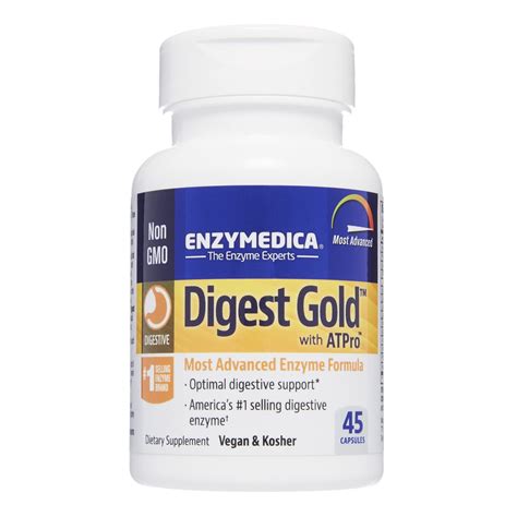 Enzymedica Digest Gold Atpro Maximum Strength Enzyme Formula