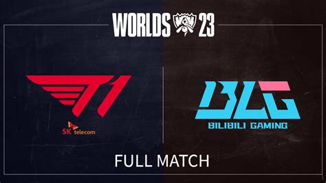 FULL GAME T1 Vs BLG Game1 LOL Worlds 2023 Swiss Stage Day8 28