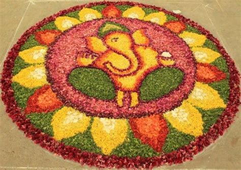 Top 10 Eye Catching Flower Rangoli Designs For Diwali Artofit