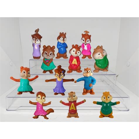Boneco Alvin E Os Esquilos - Bonecos Alvin e Os Esquilos McDonald's Burger King BK (Unidade ...
