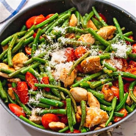 Chicken With Green Beans And Tomatoes A Mind Full Mom