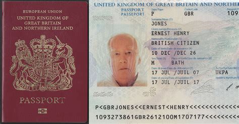 United Kingdom Of Great Britain And Northern Ireland British Passport — Biometric 2007 — 2017