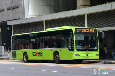 City Direct 668 SBS Transit Mercedes Benz Citaro SG1173R Land