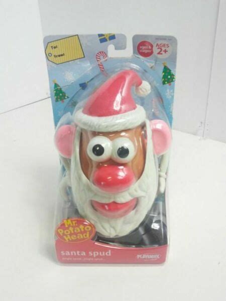 Mr Potato Head Santa Spud Claus Christmas For Ages 2 Playskool 2007 For