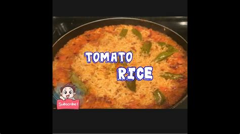 Simple Tomato Rice In Pressure Cooker Tomato Rice Thakkali Sadam Lunch Box Recipe Youtube