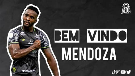 Stiven Mendoza Bem Vindo Ao Santosfc Skills Goals Youtube