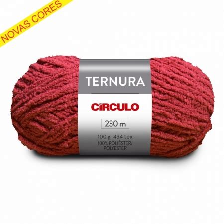 Kit 03 Novelos Lã Ternura 100g Círculo Tricolinhas