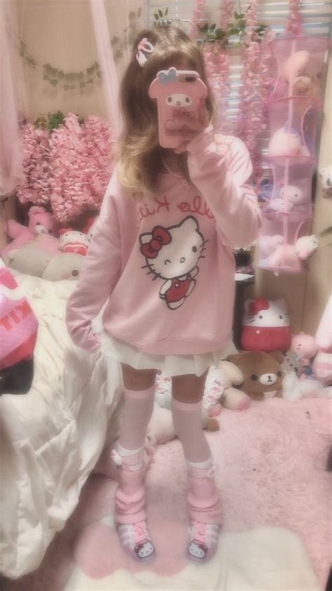 Hello Kitty Outfit Kawaii Kawaii Clothes Hello Kitty Clothes Cute Pastel Outfits