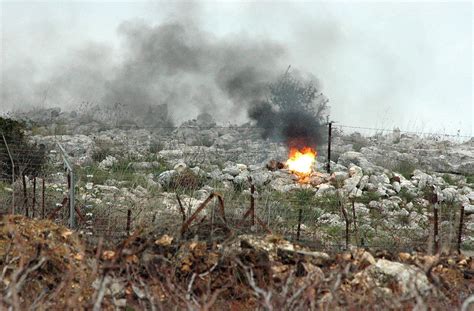 Video Guerra Totale Pi Vicina Al Confine Tra Israele E Libano