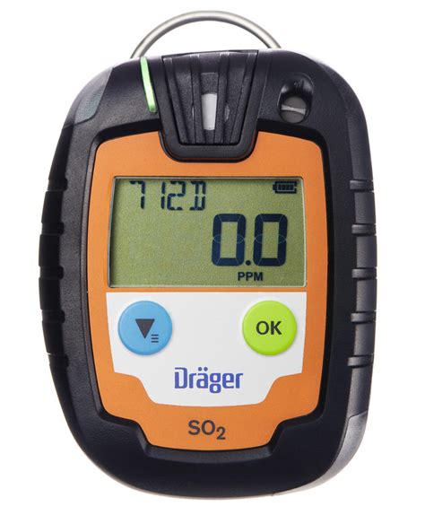 Dräger gas detector Pac 6000 SO2 time limited for sulphur dioxide 0