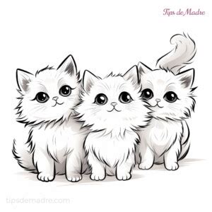 Dibujos De Gatos Para Colorear E Imprimir Tips De Madre