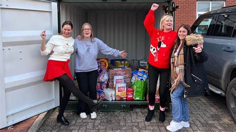 Cleveland S Festive Foodbank Donations Cleveland Containers